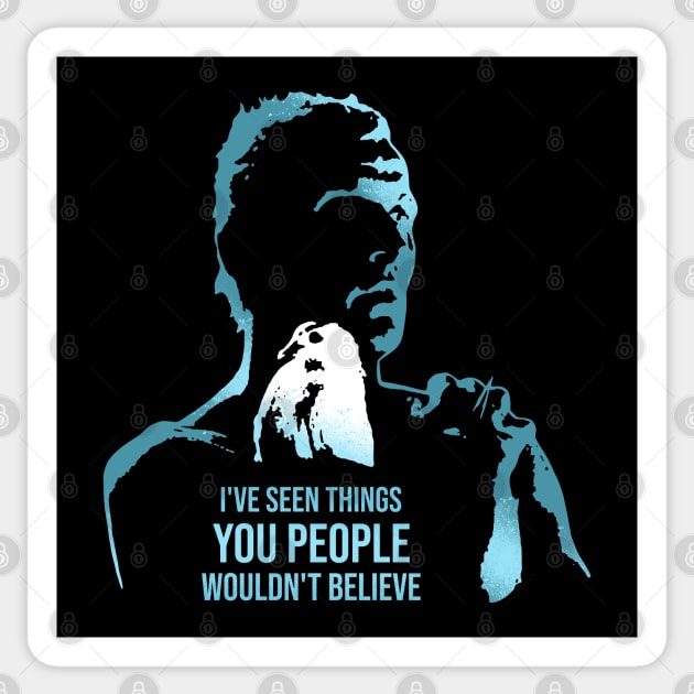 Tears In The Rain Blade Runner Monologue Blade Runner Sticker